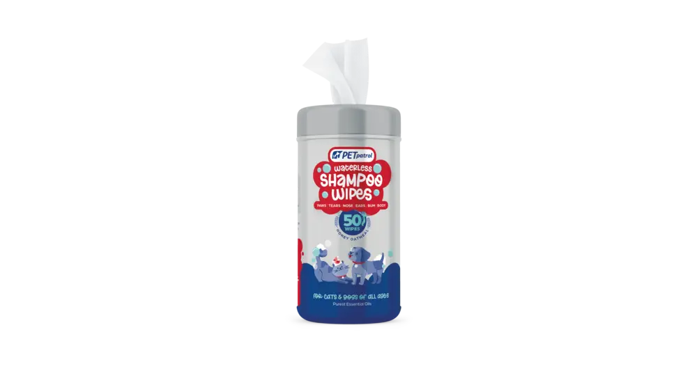 waterless shampoo wipes