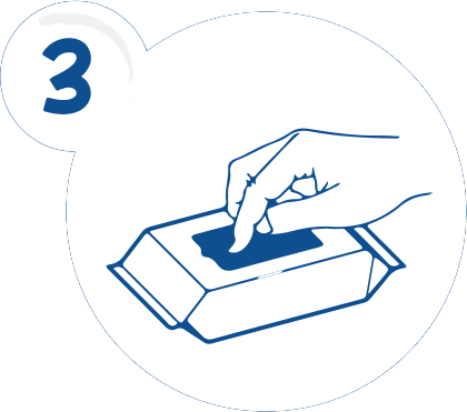 Re-seal label after each use to prevent moisture loss Image