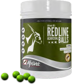 10% REDLINE ACARICIDAL BALLS